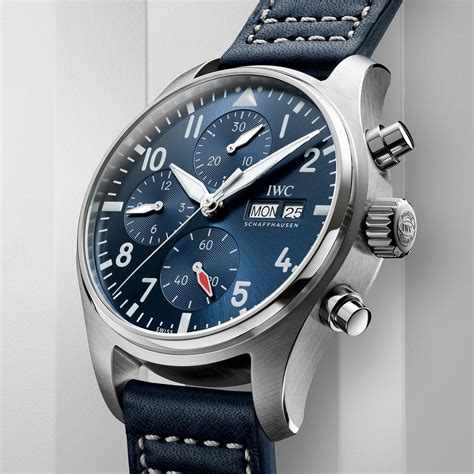 iwc pilot chronograph.